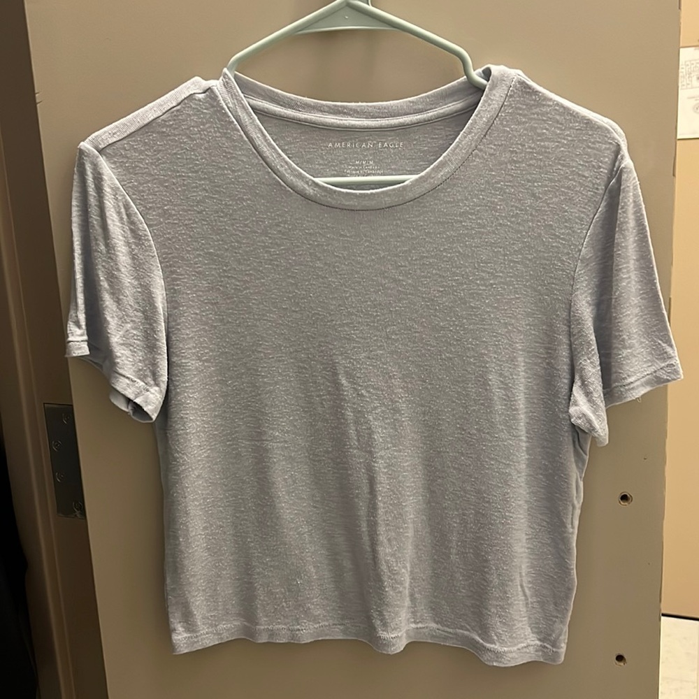Gray short sleeve from American eagle size medium